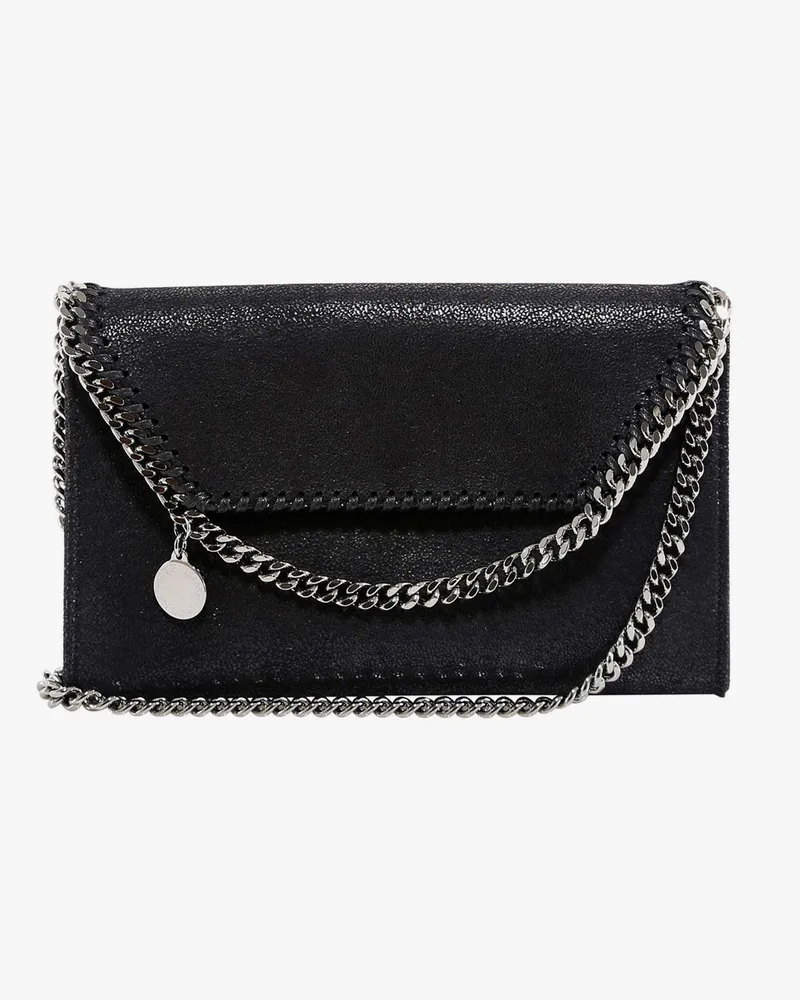Stella McCartney Falabella Wallet Shaggy Deer crossbody bag -  - gender_Woman Black