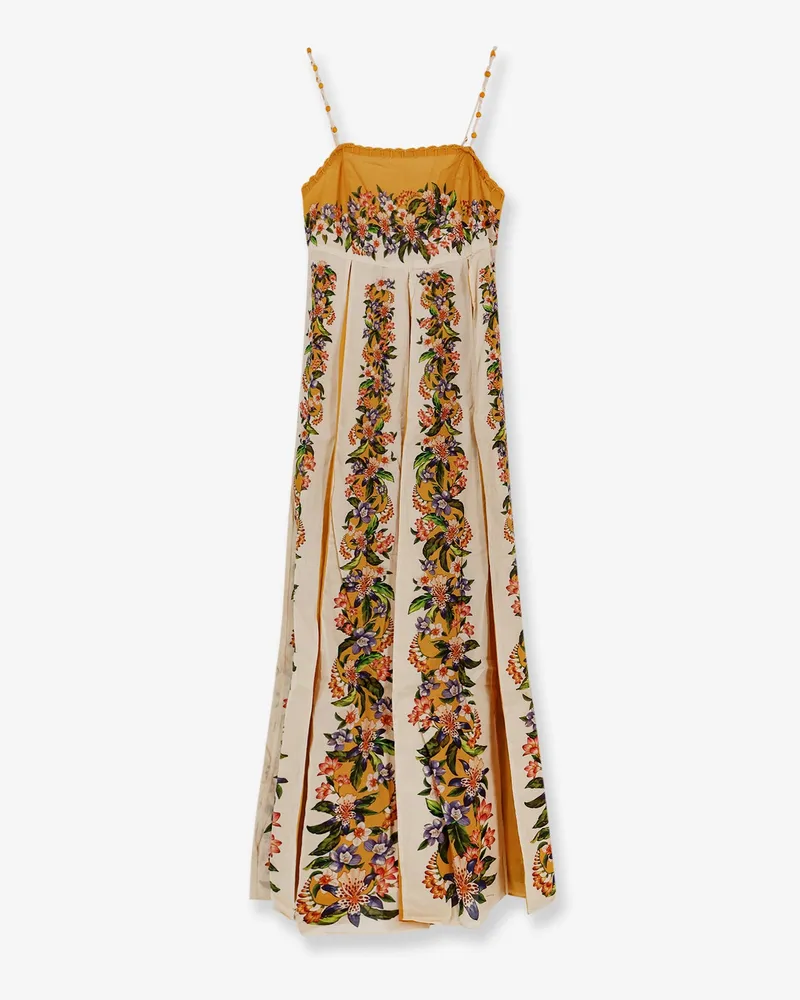 FARM Rio Hilo multicolor cotton dress -  - gender_Woman Yellow