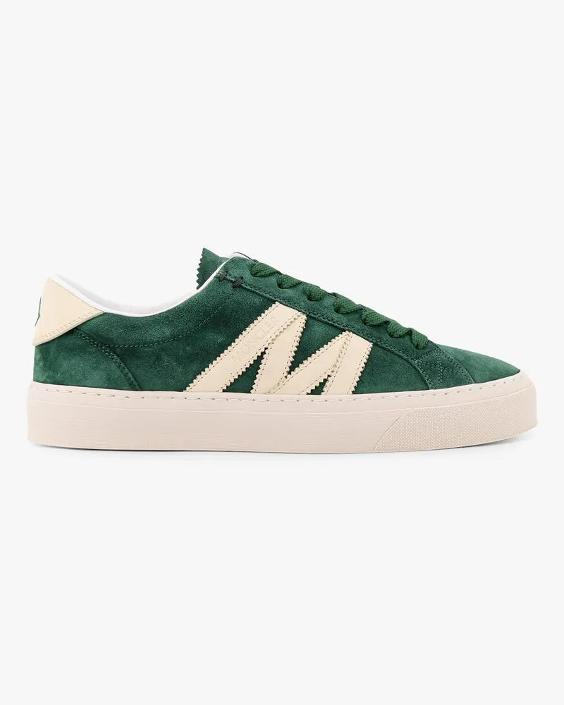Moncler Low-top leather sneakers -  - gender_Man Green