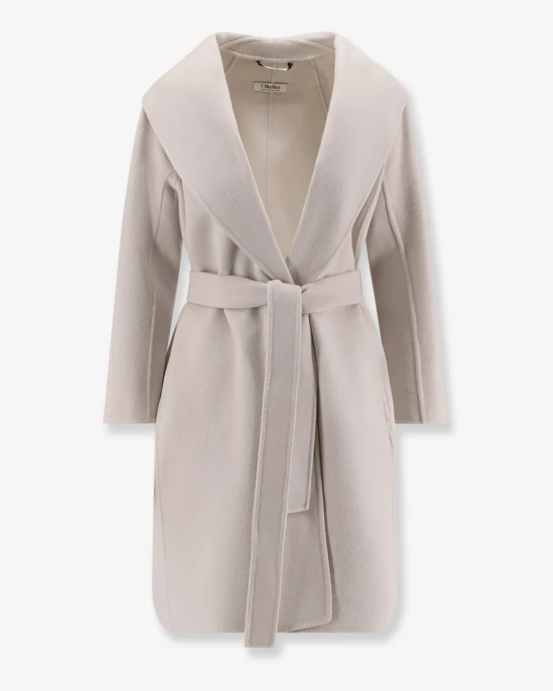 Max Mara Messi virgin wool coat -  - gender_Woman White