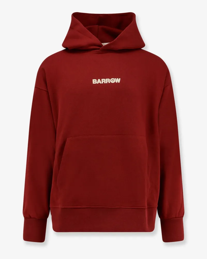 BARROW Hooded cotton sweatshirt -  - gender_Man Red
