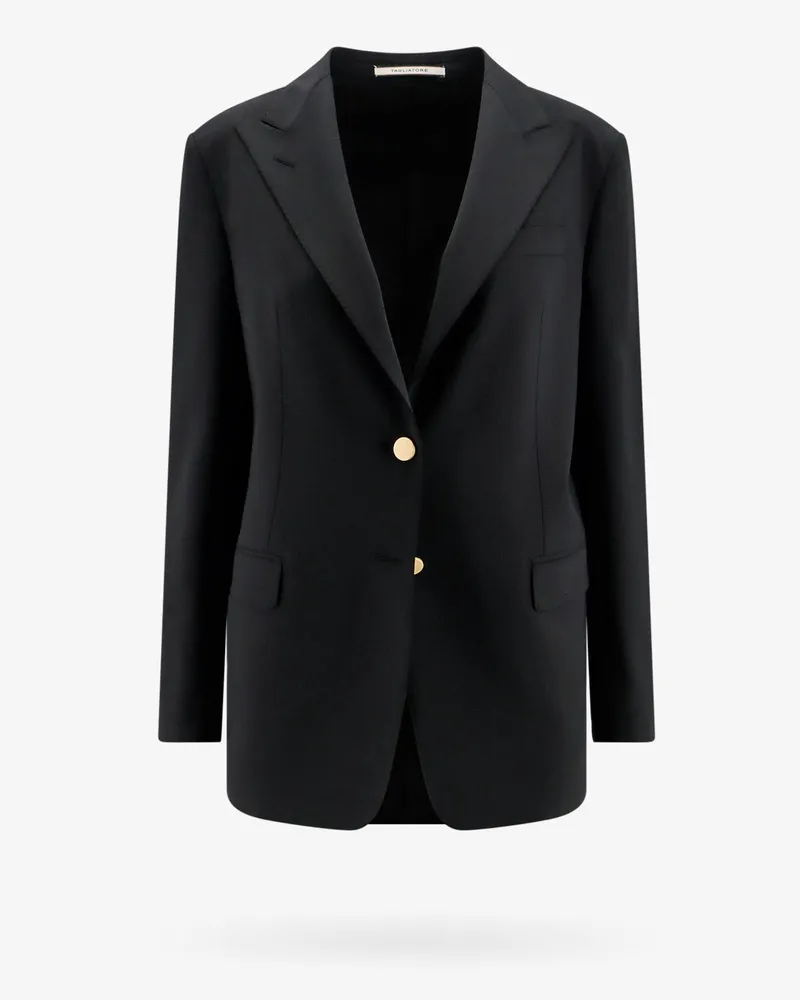 Tagliatore Wool blend blazer with gold buttons -  - gender_Woman Black