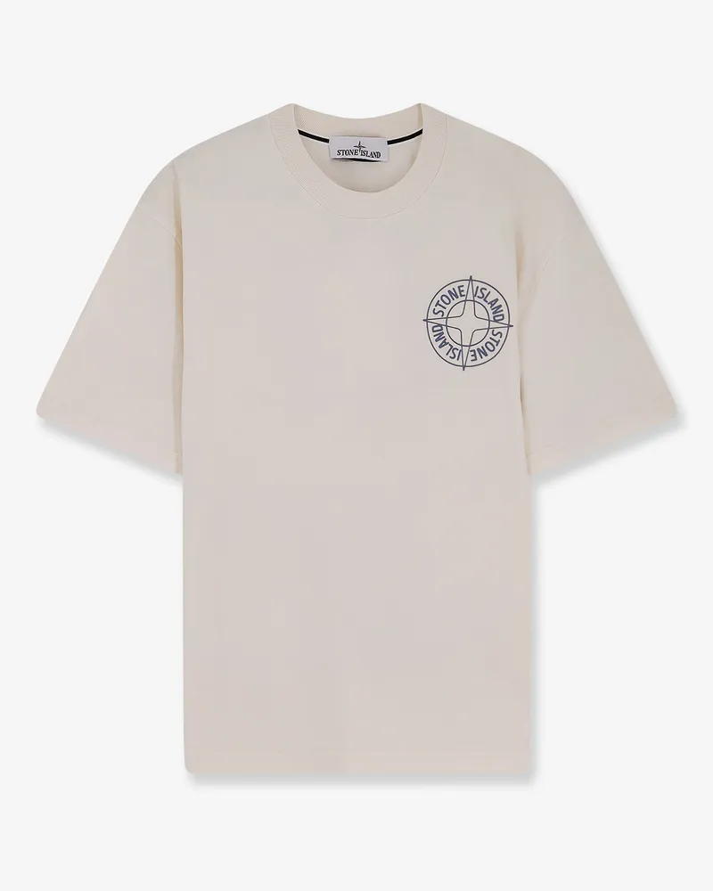 Stone Island Organic cotton t-shirt -  - gender_Man White