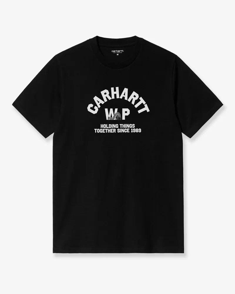 Carhartt WIP S/S Column cotton T-shirt -  - gender_Man Black