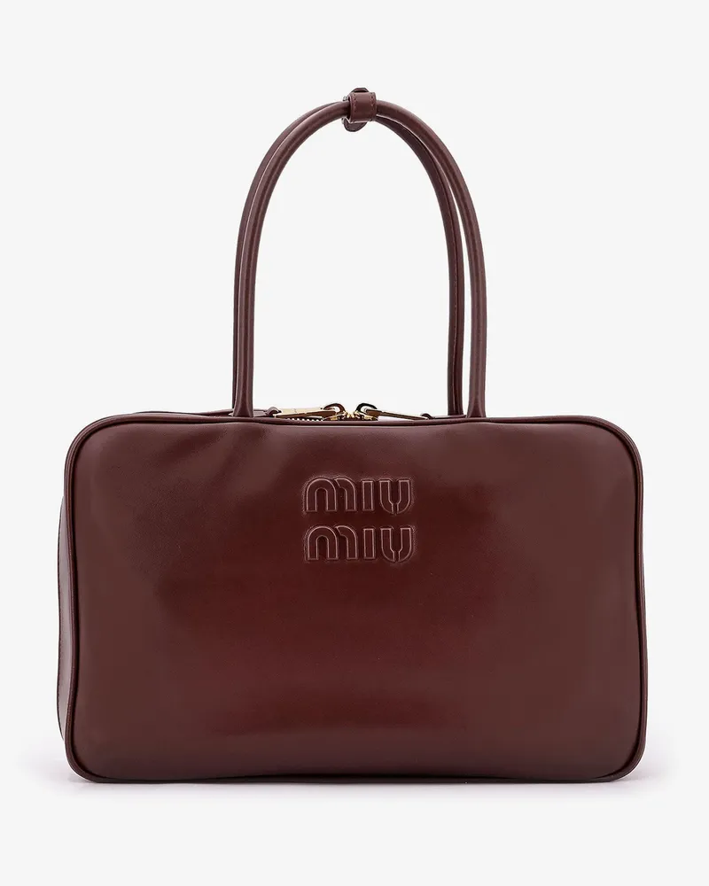 Miu Miu Beau leather handbag -  - gender_Woman Brown