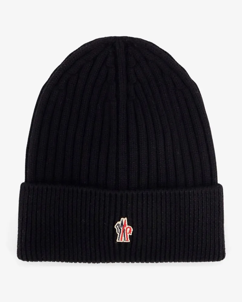 Moncler Virgin wool hat -  - gender_Man Black