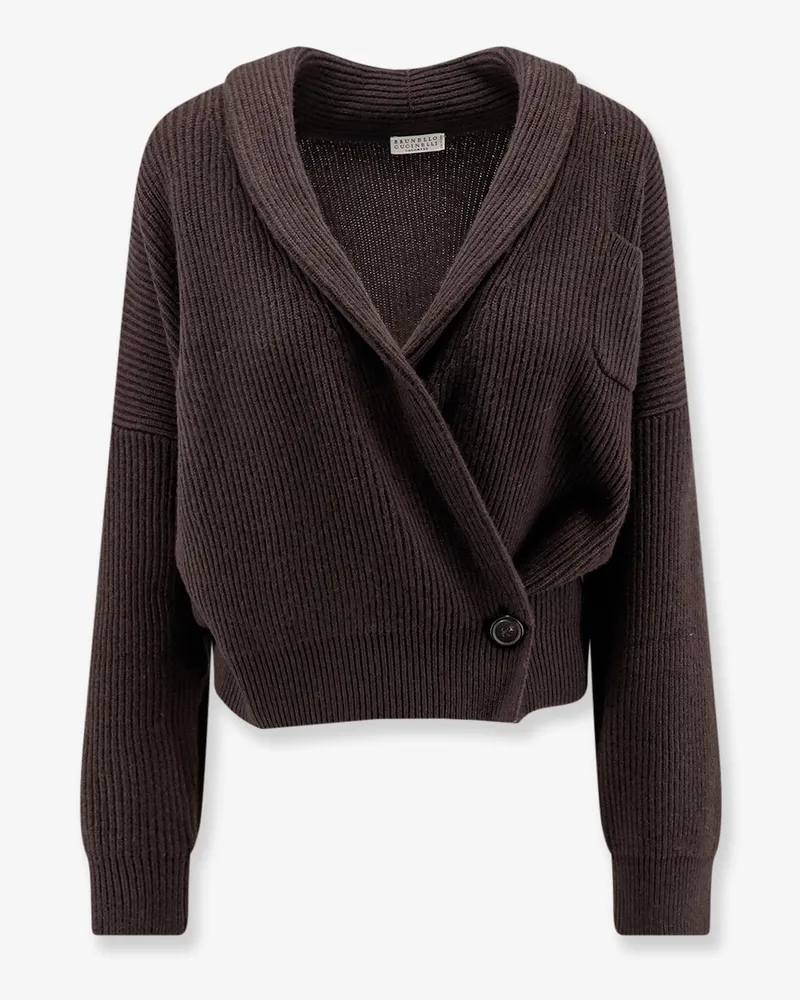 Brunello Cucinelli Cashmere cardigan -  - gender_Woman Brown