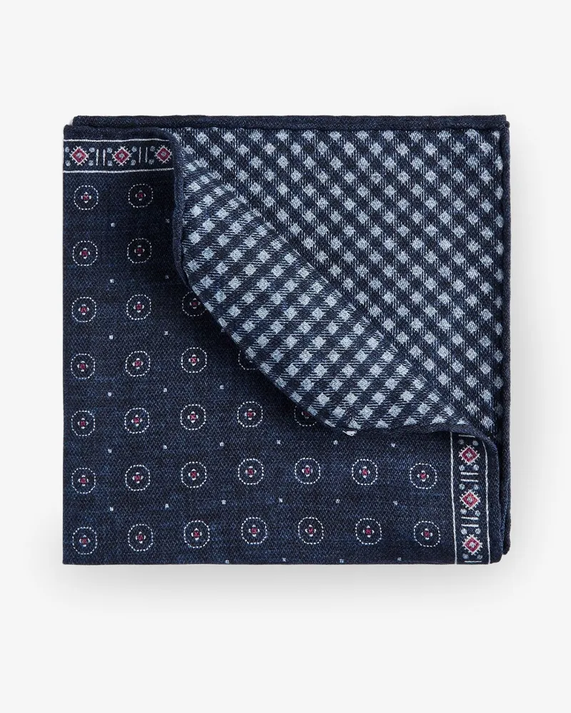 Brunello Cucinelli Silk pocket -  - gender_Man Blue