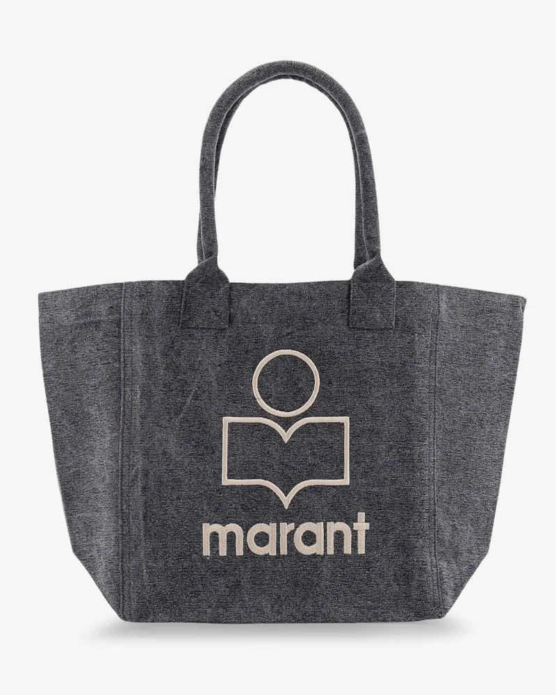Isabel Marant Small Yenky cotton shoulder bag -  - gender_Woman Grey