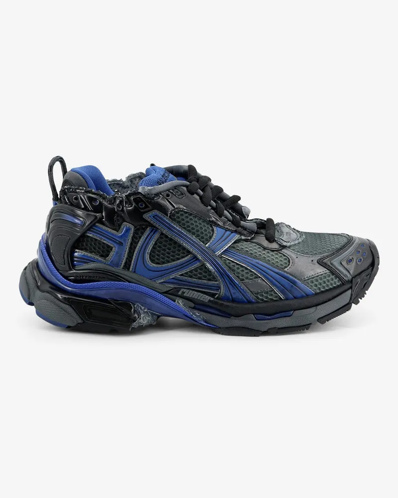 Balenciaga Runner sneakers in mesh with contrasting inserts -  - gender_Man Black