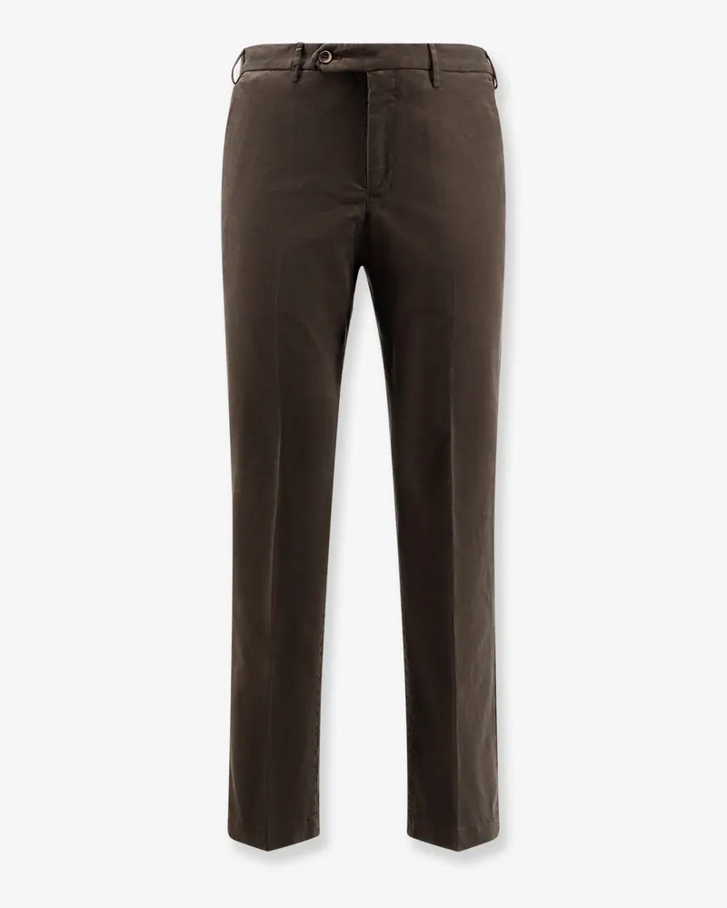PT TORINO Style stretch cotton Master Fit trousers -  - gender_Man Brown