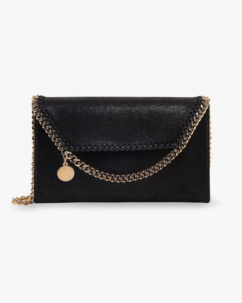 Stella McCartney Falabella Wallet Shaggy Deer crossbody bag -  - gender_Woman Black
