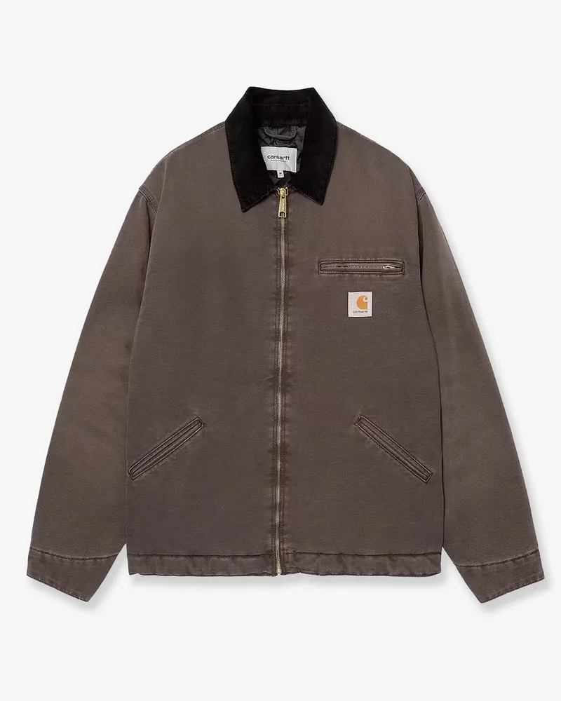 Carhartt WIP OG Detroit Jacket organic cotton padded jacket -  - gender_Man Brown