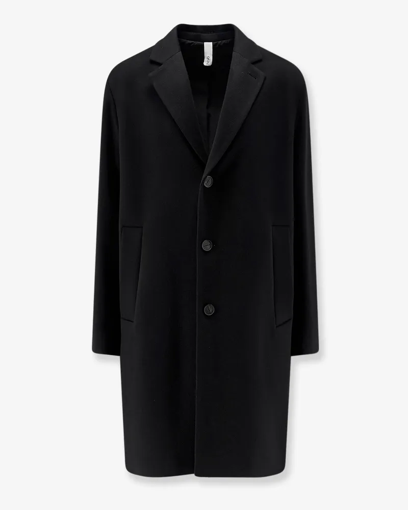Hevò Cassano virgin sheep's wool coat -  - gender_Man Black