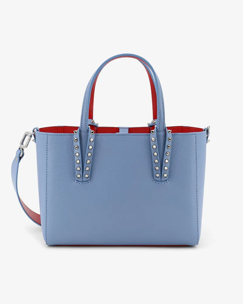 Christian Louboutin Cabata studded leather crossbody bag -  - gender_Woman Blue