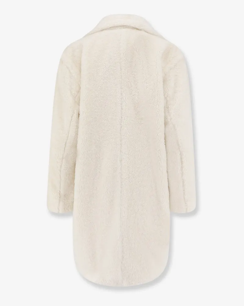HUGO BOSS Catedy synthetic fur coat -  - gender_Woman White