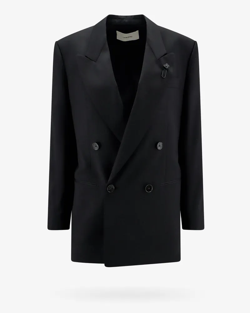 LARDINI Double-breasted wool  blazer -  - gender_Woman Black