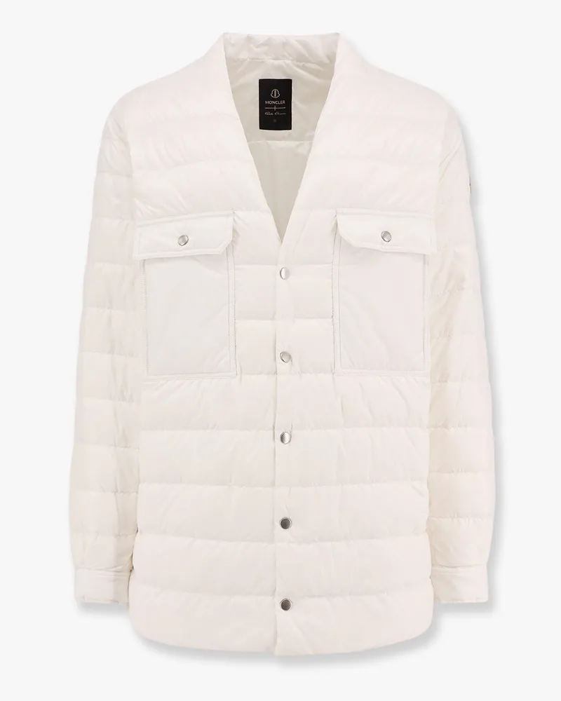 Moncler Moncler x rick owens padded jacket -  - gender_Man White