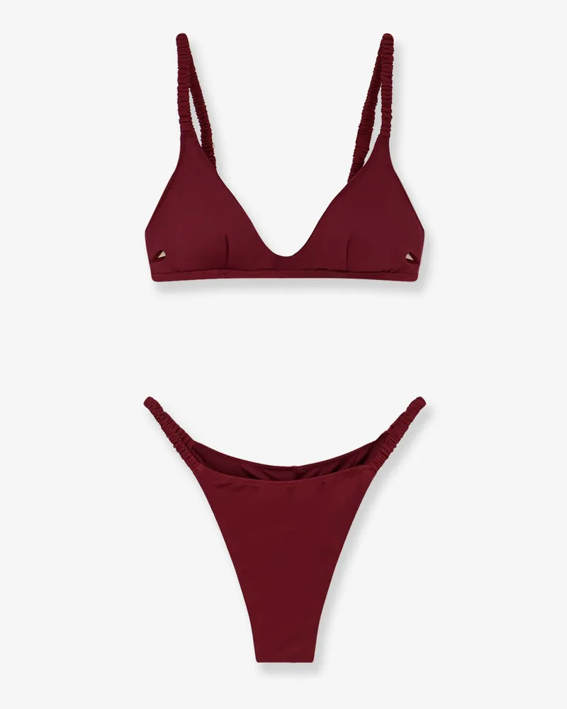 MC2 Saint Barth Moana nylon bikini -  - gender_Woman Red