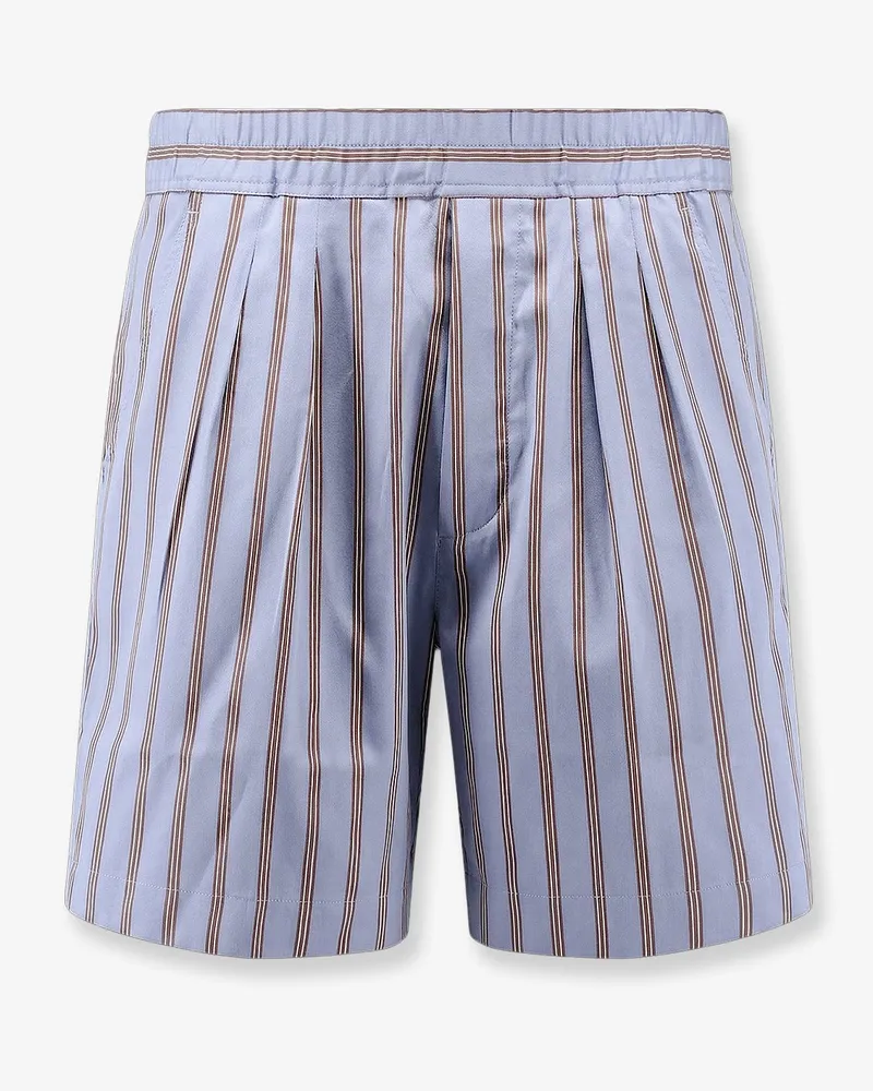 Tom Ford Silk bermuda shorts -  - gender_Man Blue