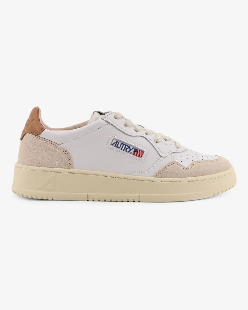AUTRY Medalist Low leather low-top sneakers -  - gender_Man White