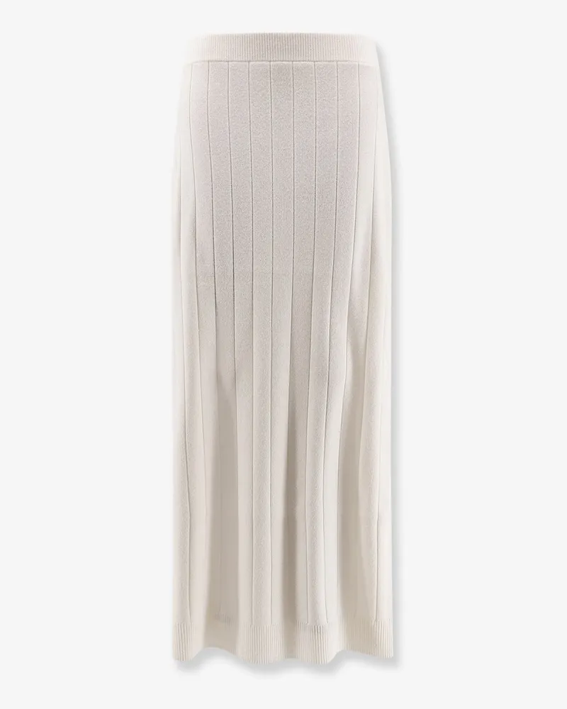 Max Mara Sante cashmere midi skirt -  - gender_Woman White