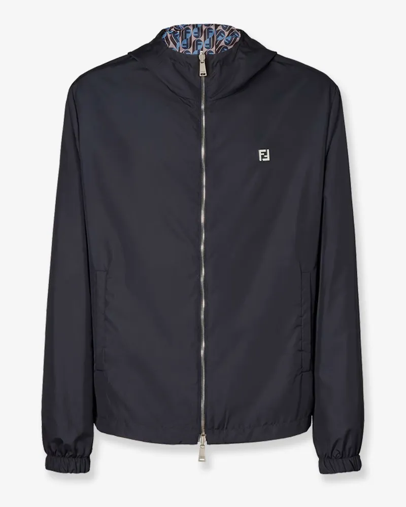 Fendi Nylon reversible jacket -  - gender_Man Blue