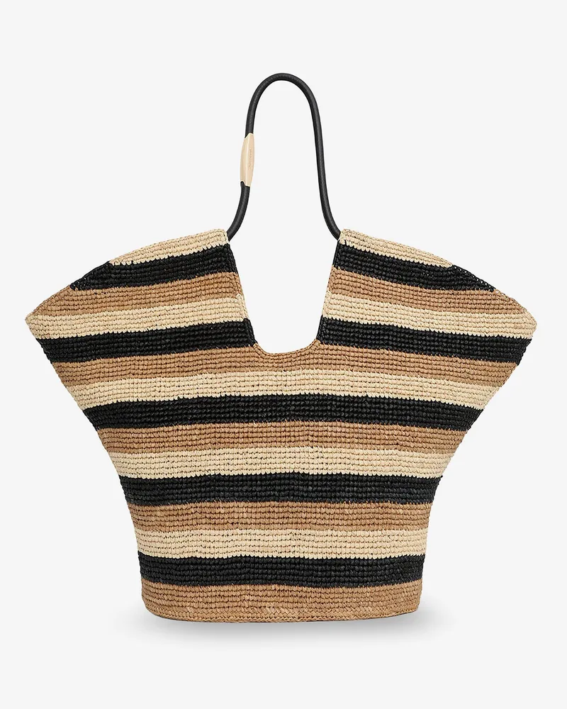 Zimmermann Golden Time raffia shoulder bag -  - gender_Woman Beige