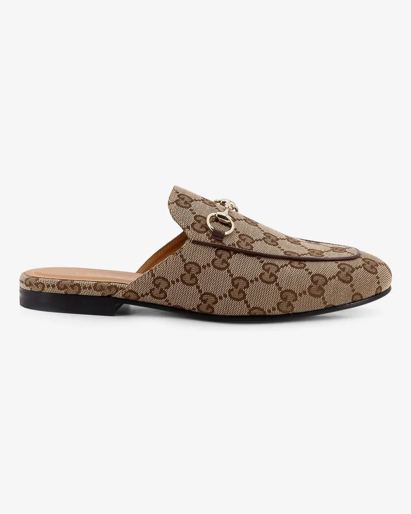 Gucci Princetown Supreme GG fabric mule -  - gender_Woman Brown