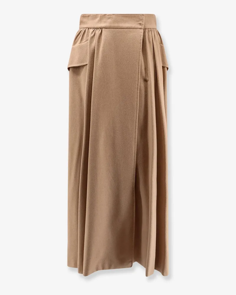 Max Mara Eufemia camel long skirt -  - gender_Woman Brown