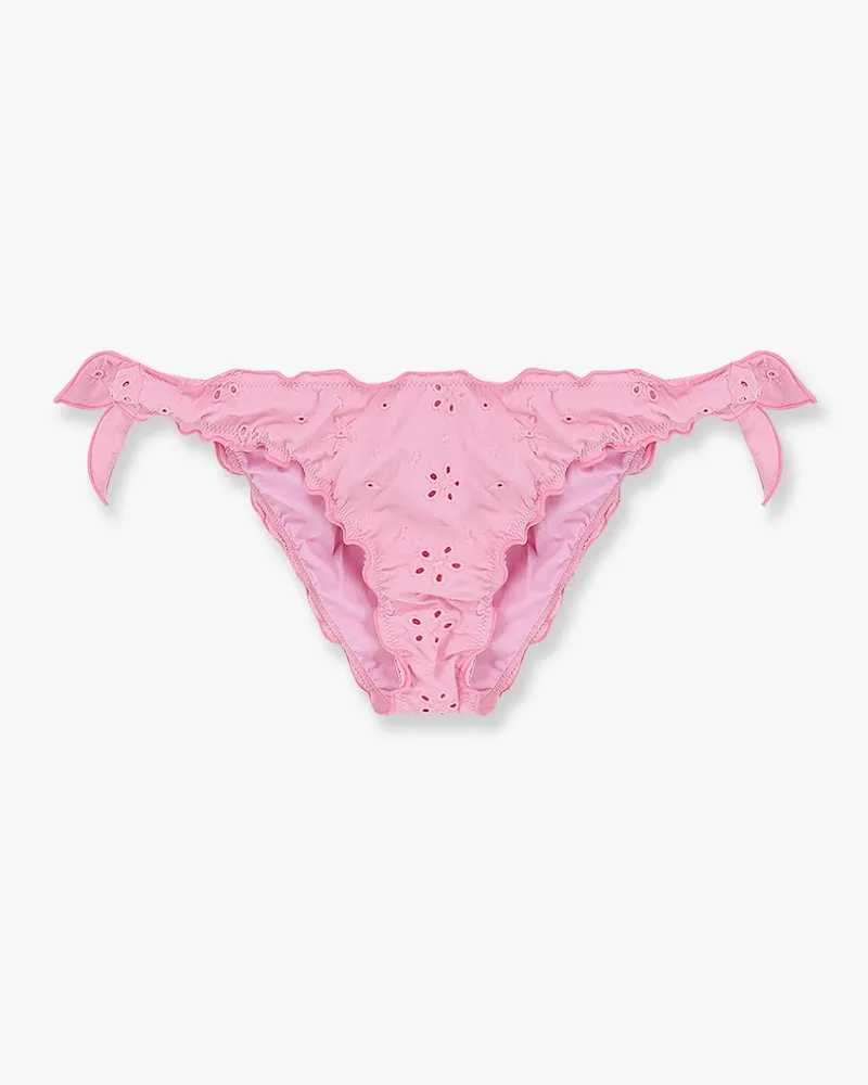 MC2 Saint Barth Moon Bikin bottom with embroidery -  - gender_Woman Pink