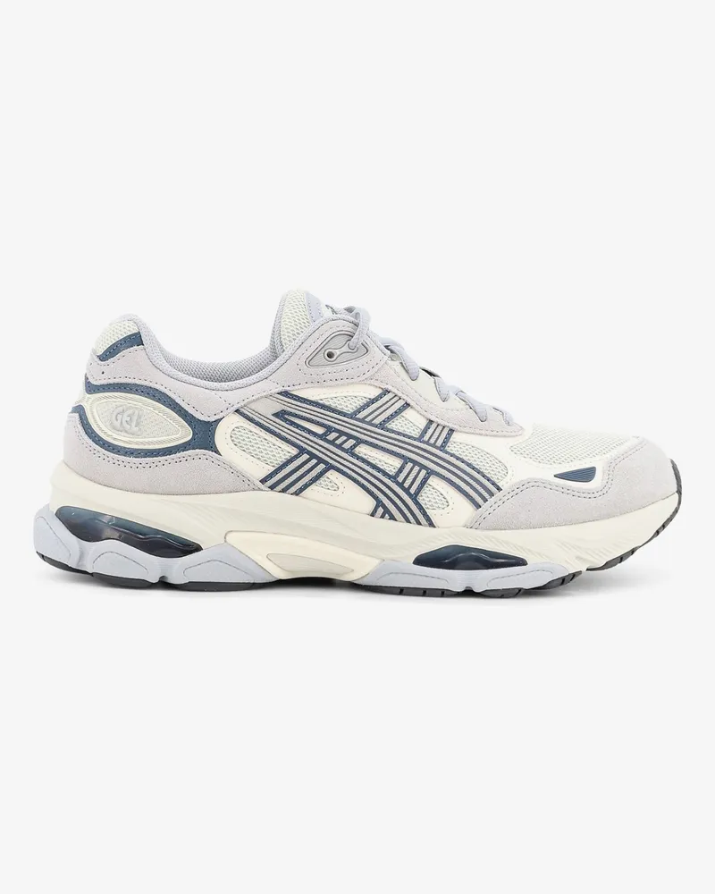 Asics Gel-Nyc 2.0 mesh and suede sneakers -  - gender_Man Grey