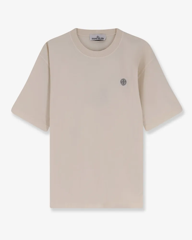 Stone Island Organic cotton t-shirt -  - gender_Man White