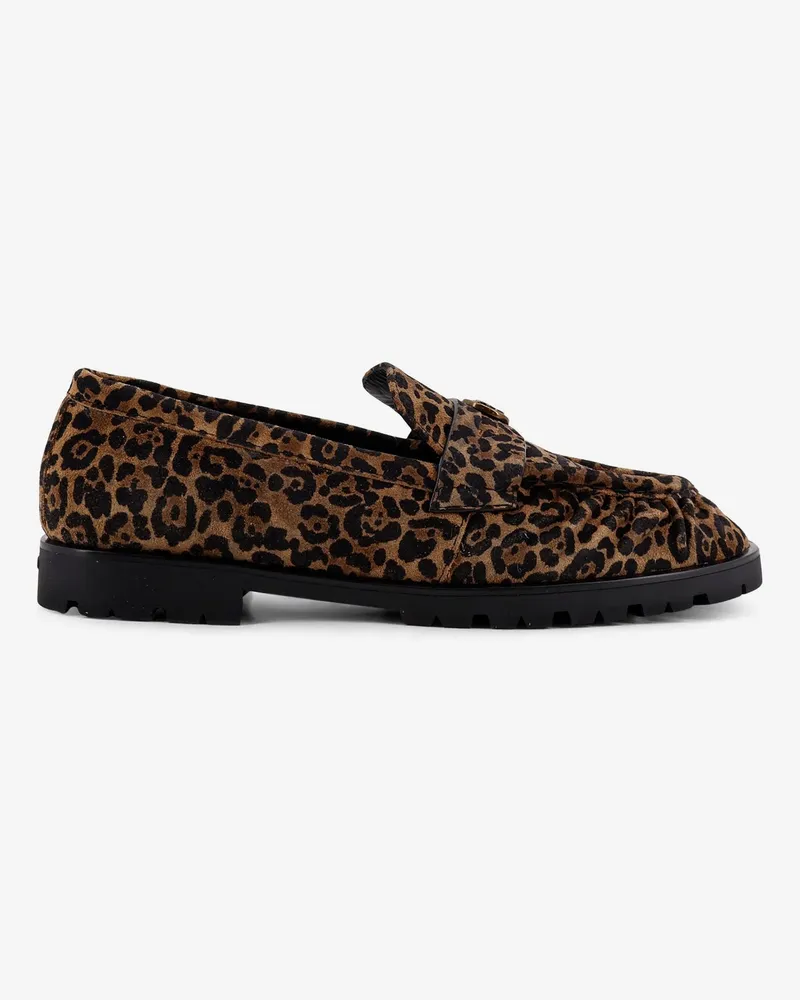 Pinko Nora suede loafers -  - gender_Woman Animal