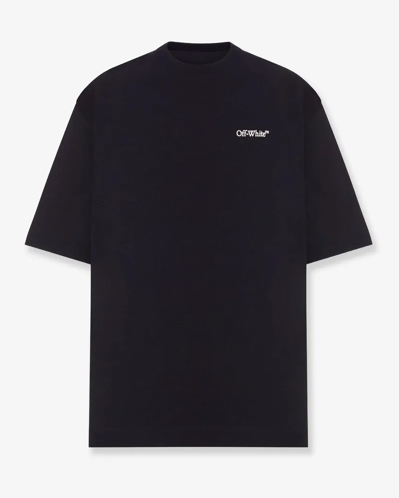 OFF-WHITE Half Arrow Skate cotton t-shirt -  - gender_Man Black