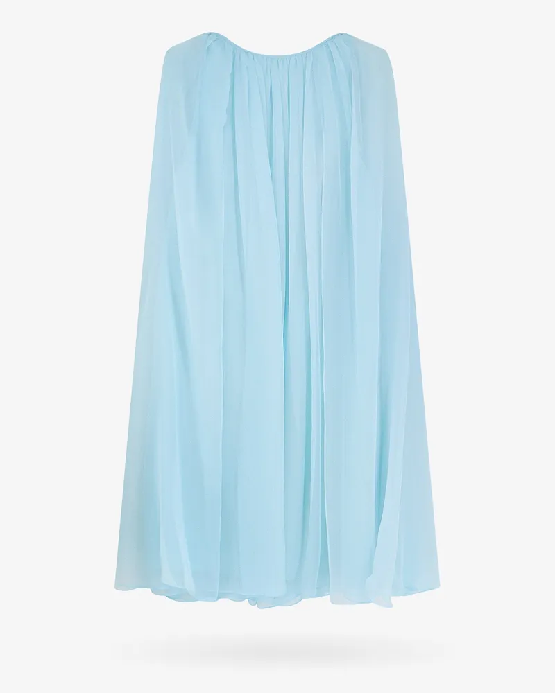 Max Mara Silk chiffon dress -  - gender_Woman Blue