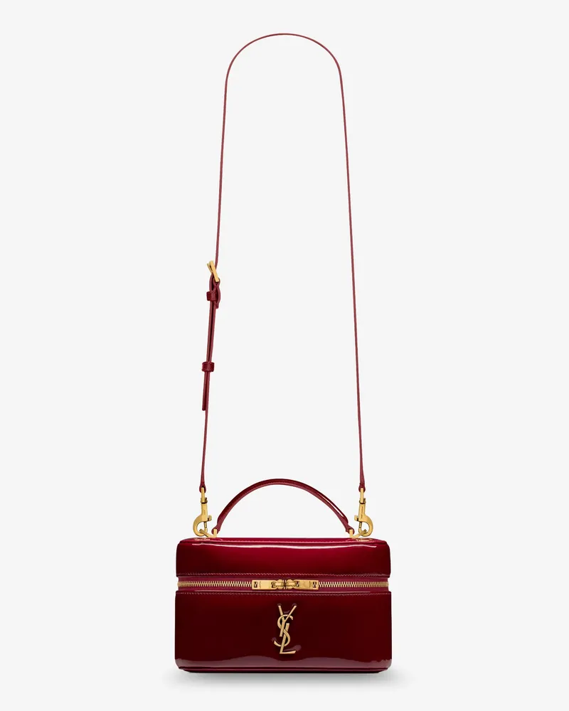 Saint Laurent Patent leather Vanity Bag -  - gender_Woman Red