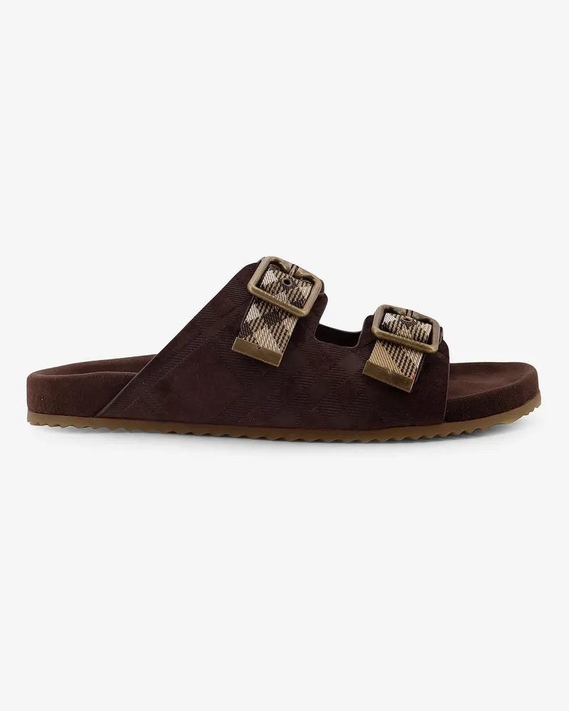 Burberry Urchin suede sandals -  - gender_Man Brown