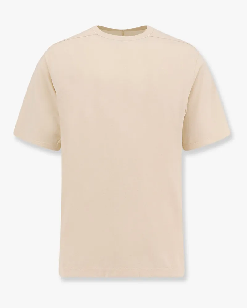 Rick Owens Organic cotton t-shirt -  - gender_Man Beige
