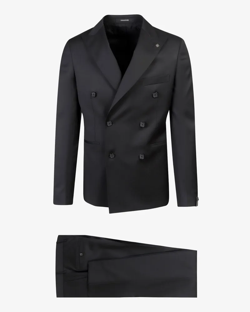 Tagliatore Virgin wool tuxedo -  - gender_Man Black