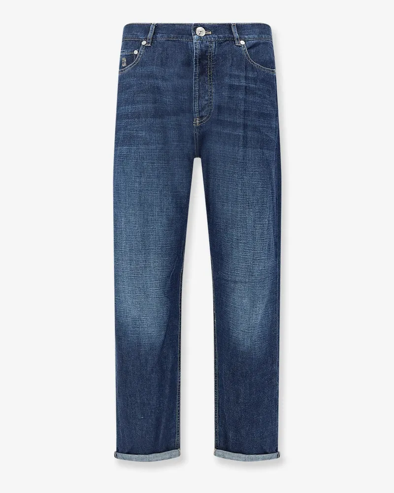 Brunello Cucinelli Blue denim jeans -  - gender_Man Blue