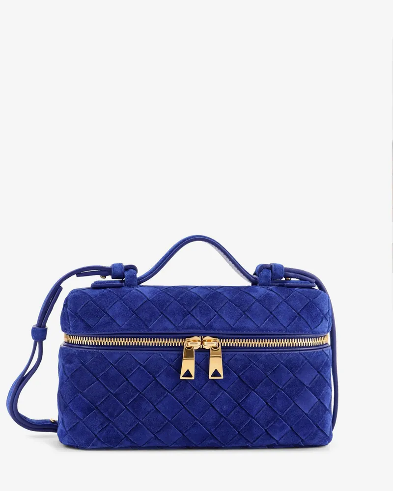 Bottega Veneta Bang Bang suedeVanity Case -  - gender_Woman Blue