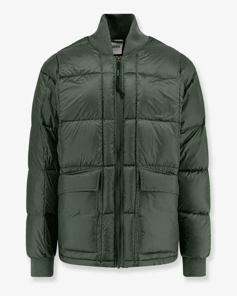 ASPESI Glenn nylon down jacket -  - gender_Man Green