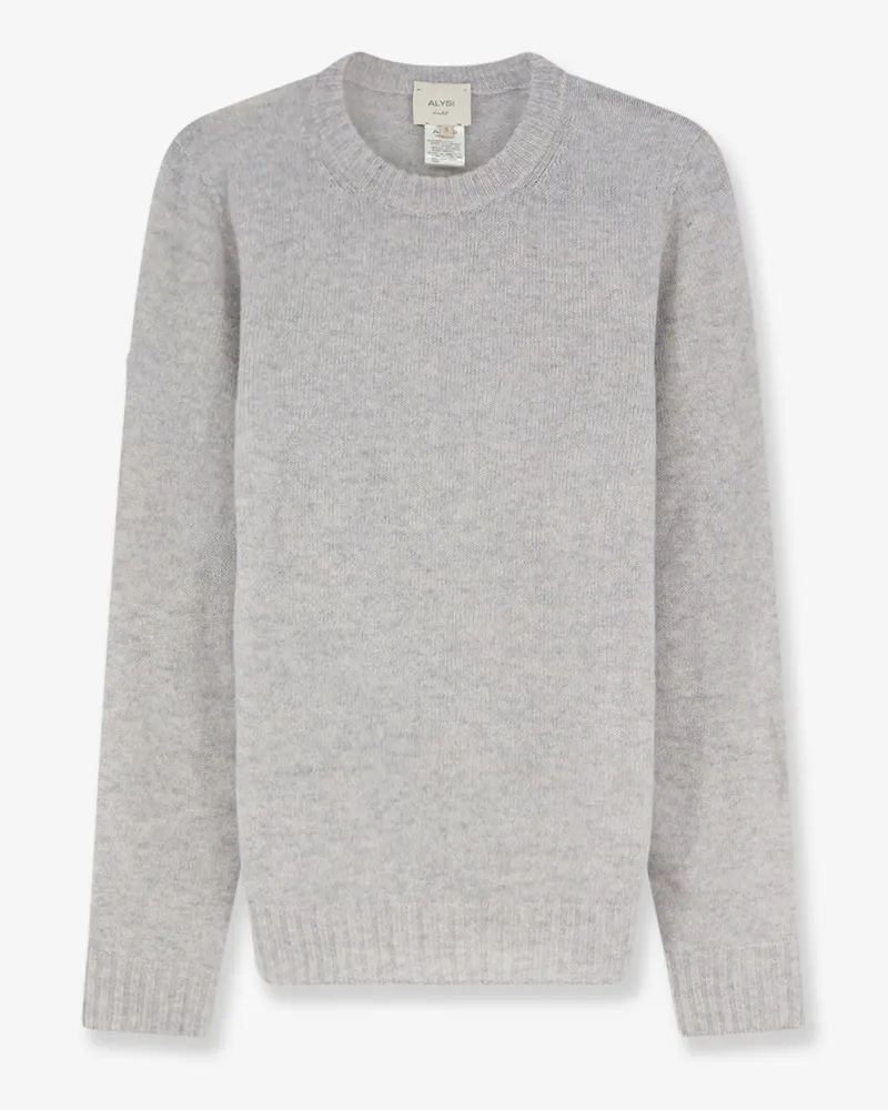 ALYSI Merino wool and cashmere blend sweater -  - gender_Woman Grey