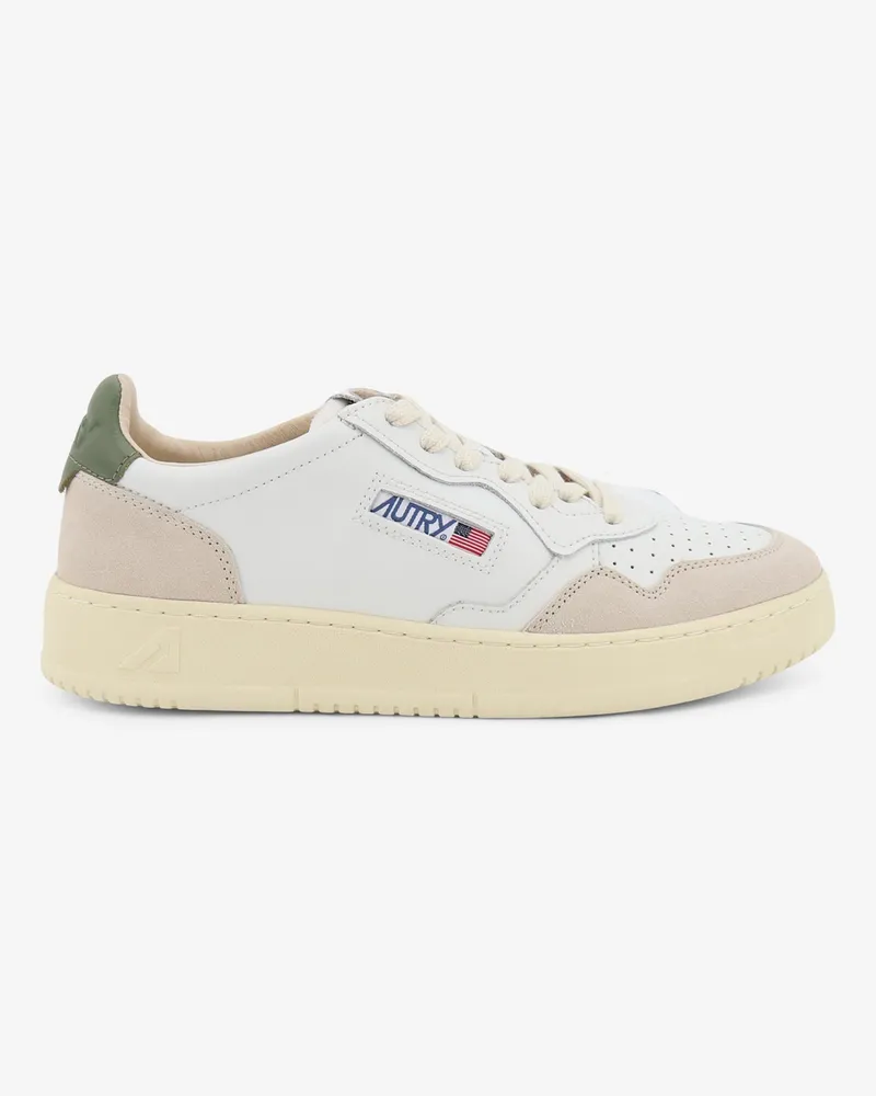 AUTRY Medalist Low leather sneakers -  - gender_Man White