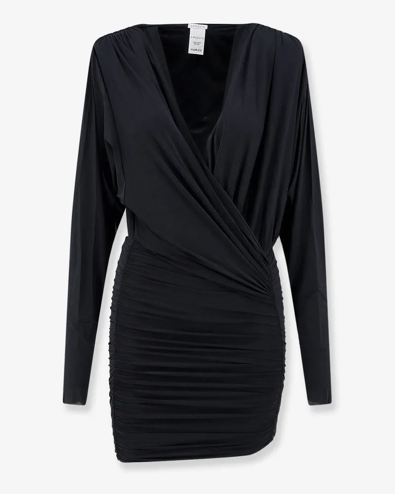 Amazuìn Sandy stretch jersey mini dress -  - gender_Woman Black