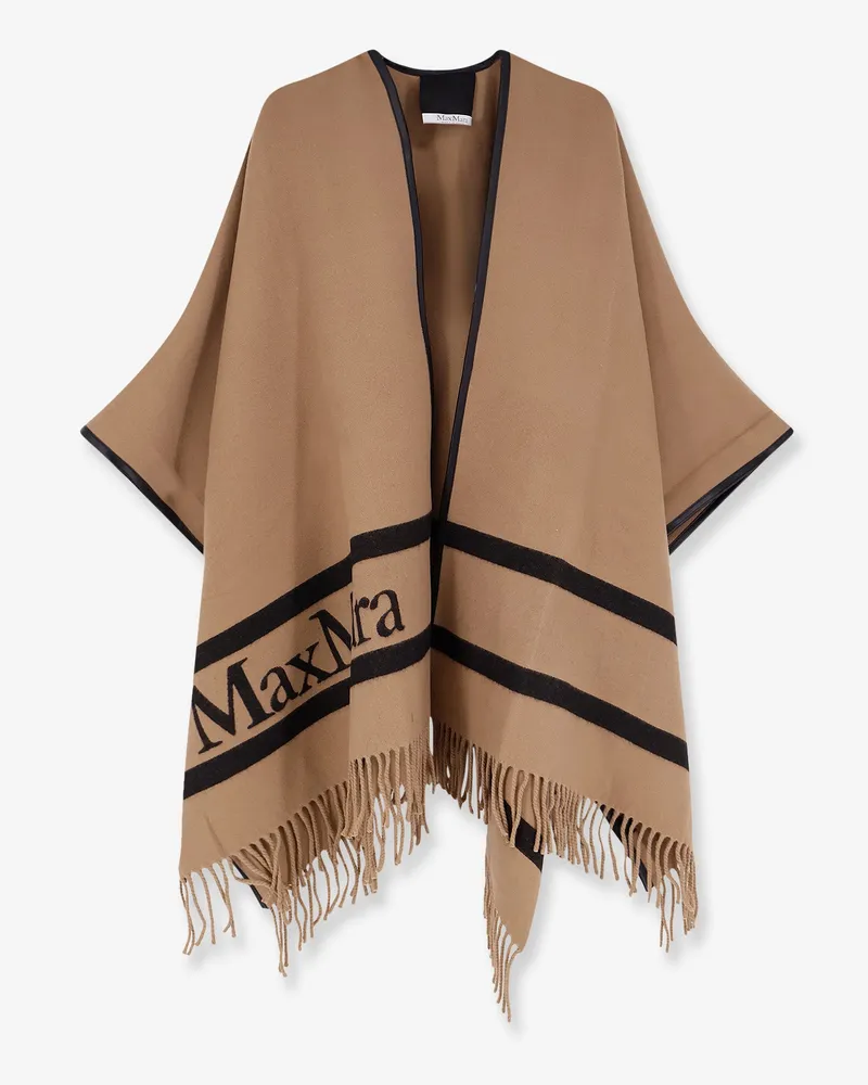Max Mara Mxaaris wool cape -  - gender_Woman Beige