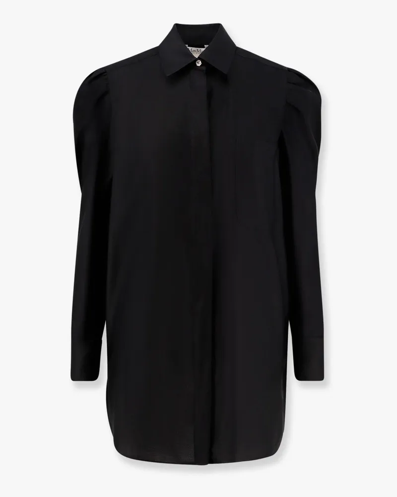 Max Mara Faraday long cotton shirt -  - gender_Woman Black