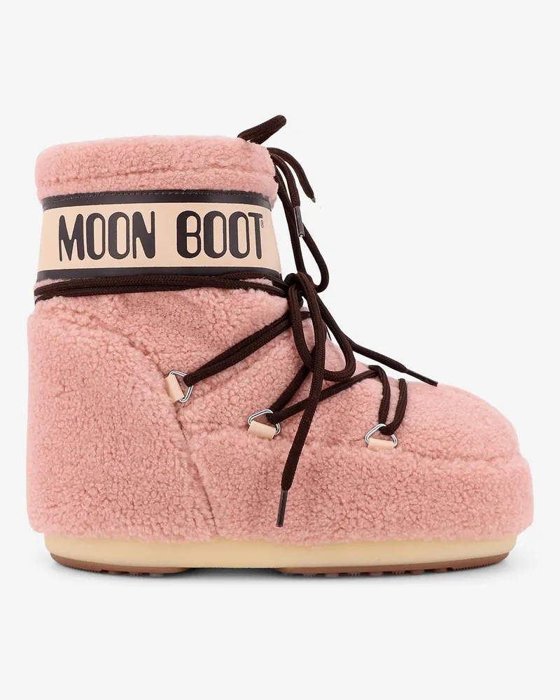 Moon Boot MB Icon Low faux fur boots -  - gender_Woman Pink