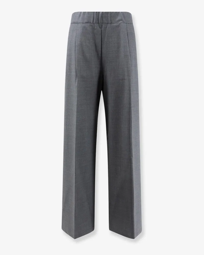 Semicouture Virgin wool blend trousers -  - gender_Woman Grey